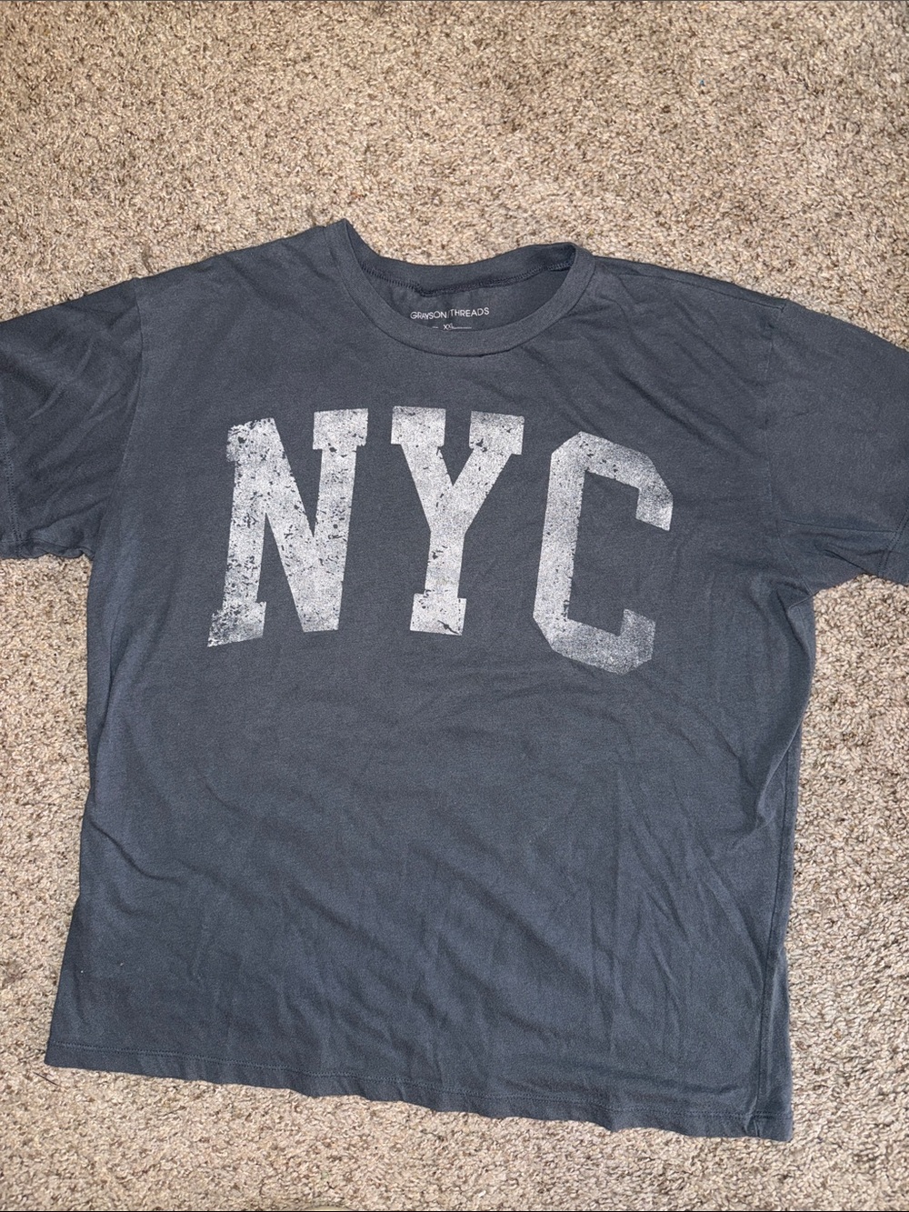 Charcoal NYC Graphic Tee - Women